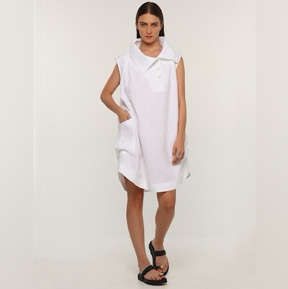 NEW Ozai N Ku Privet Tunic Dress Laganlook Artsy Coastal